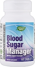 Парфумерія, косметика Харчова добавка для контролю рівня цукру в крові - Nature's Way Blood Sugar Manager