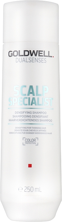 Зміцнювальний шампунь для тонкого волосся - Goldwell Dualsenses Scalp Specialist Densifying Shampoo — фото N1