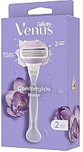 Духи, Парфюмерия, косметика Бритвенный станок с 2 сменными кассетами - Gillette Venus Comfortglide Breeze 