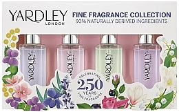 Yardley Fine Fragrance Collection - Набор (edt/4х10ml) — фото N1