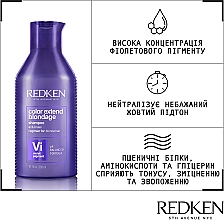 Шампунь для нейтралізації жовтизни світлого волосся - Redken Color Extend Blondage Shampoo — фото N3