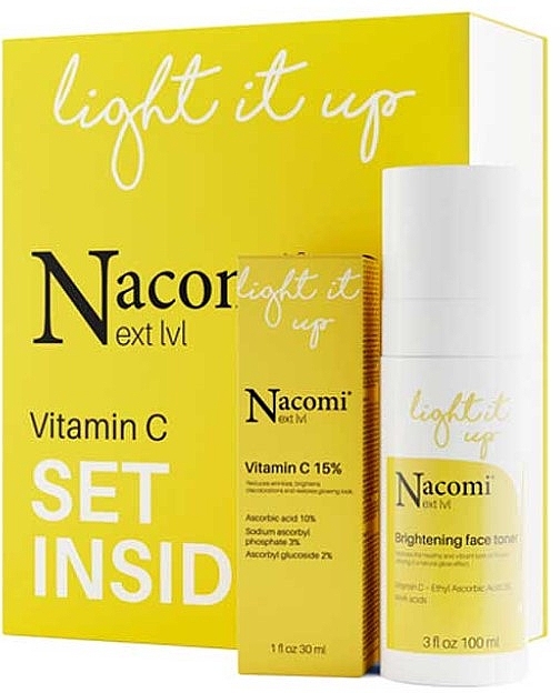 Набір - Nacomi Next Level (serum/30ml + toner/100ml) — фото N1