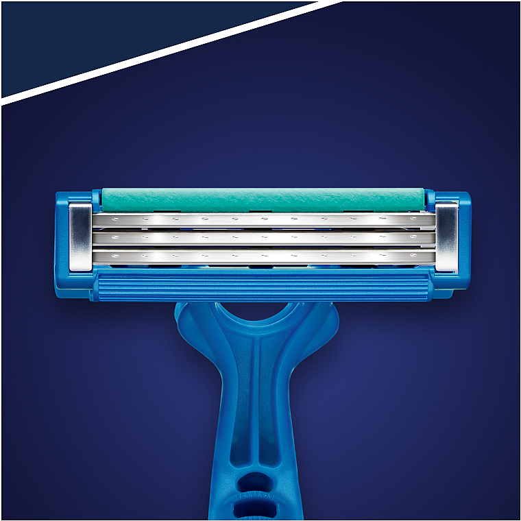 Набір одноразових станків для гоління, 4 шт. - Gillette Blue 3 Simple — фото N6