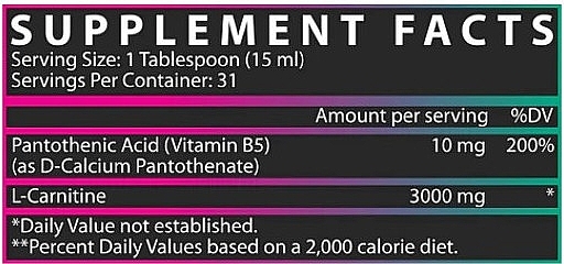 Жидкий L-аргинин "Клубника-арбуз" - Nutrend L-Carnitine 3000 Strawberry Watermelon  — фото N2