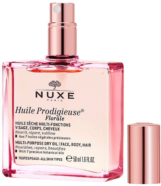 Набір - Nuxe Huile Prodigieuse Florale (oil/50ml + shm/30ml) — фото N2