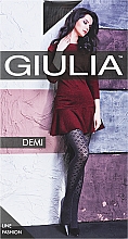 Колготки для женщин "Demi 3" 120 Den, iron - Giulia — фото N1