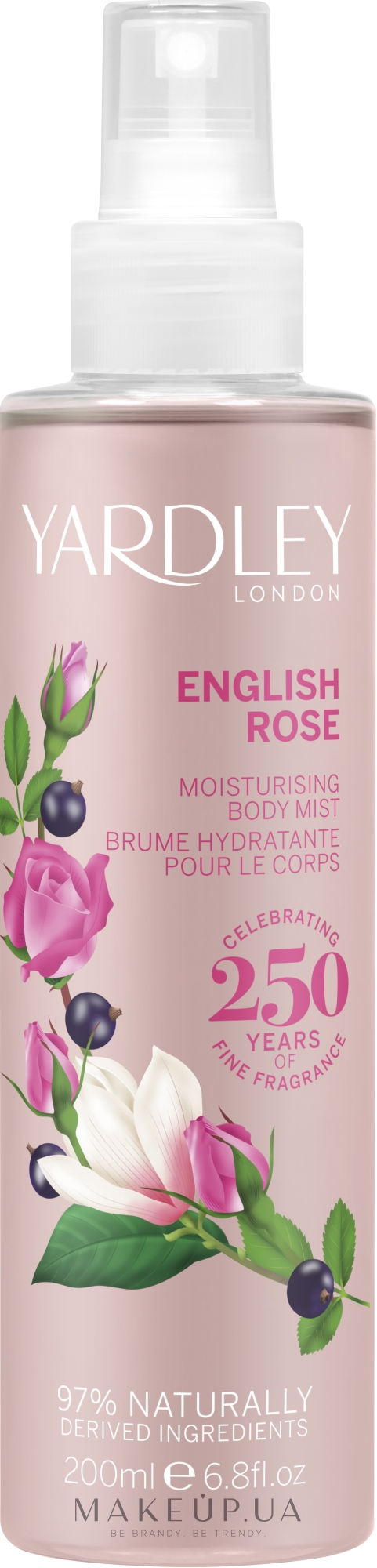 Yardley English Rose - Спрей для тела — фото 200ml