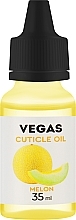 Масло для кутикулы "Дыня" - Vegas Nail Lacquer Cuticle Oil Melon — фото N1