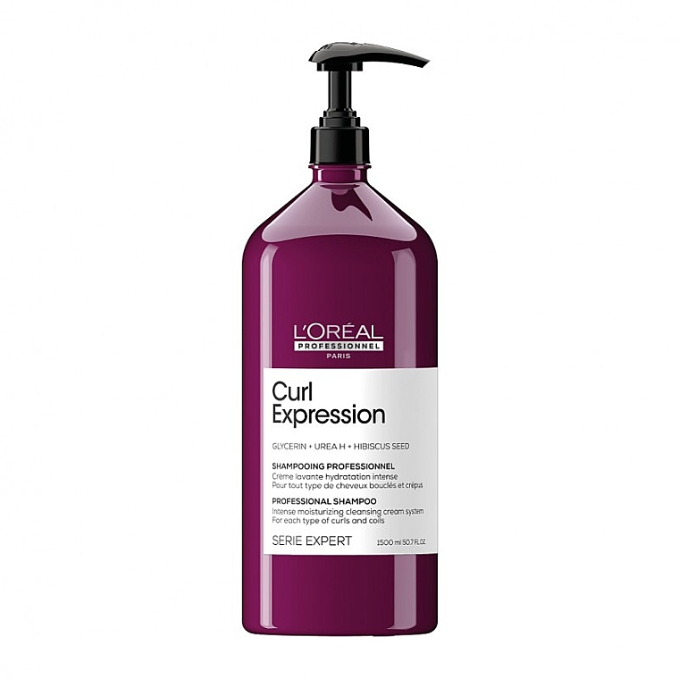 Кремоподібний шампунь, інтенсивний зволожувальний - L'Oreal Professionnel Serie Expert Curl Expression Intense Moisturizing Cleansing Cream Shampoo — фото N5