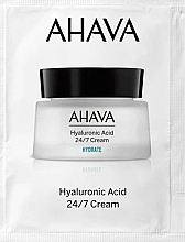 Крем с гиалуроновой кислотой 24/7 - Ahava Hyaluronic Acid (пробник) — фото N1