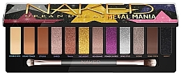 Духи, Парфюмерия, косметика Палетка теней для век - Urban Decay Naked Metal Mania Eyeshadow Palette