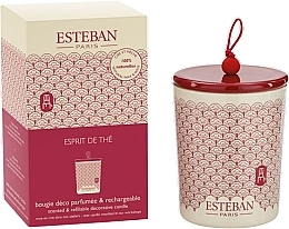 Esteban Esprit de The - Парфумована декоративна свічка — фото N1