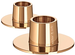 Свічник середній, блискуче рожеве золото  - Ester & Erik Candle Holder Medium Shiny Rose Gold — фото N1