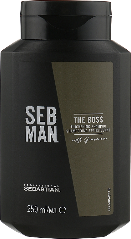 Шампунь для об'єму тонкого волосся - Sebastian Professional Seb Man The Boss Thickening Shampoo — фото N6