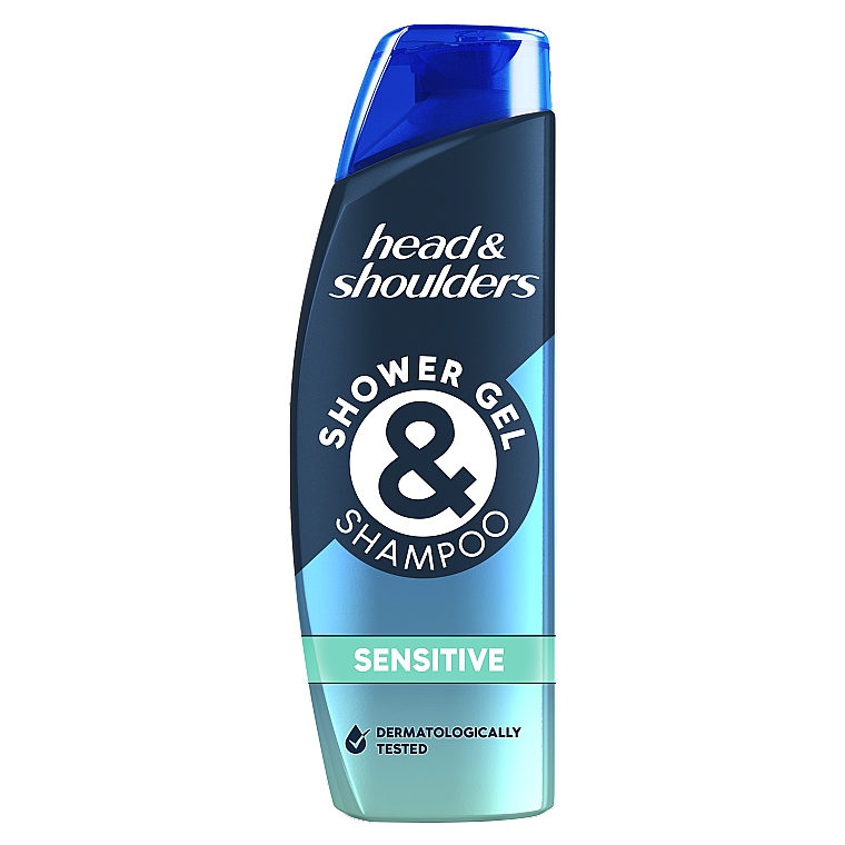 Гель для душа и шампунь против перхоти, для чувствительной кожи - Head & Shoulders