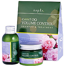 Парфумерія, косметика Набір - Napla Caretect OG Volume Control (shm/50ml + mask/50ml)(міні)