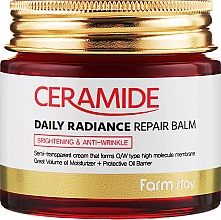 Зміцнювальний крем-бальзам для обличчя з керамідами - FarmStay Ceramide Daily Radiance Repair Balm — фото N1
