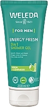 Чоловічий Енерджи гель для душу 3 в 1 - Weleda For Men Energy Fresh 3 In 1 Shower Gel — фото N1