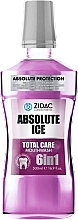 Парфумерія, косметика Ополіскувач для ротової порожнини "6 в 1" - Zidac Absolute Ice Total Care 6 in 1 Mouthwash