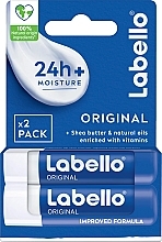 Набір - Labello Original 24H+ Moisture (lip/balm/2x4,8g) — фото N1