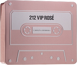 Духи, Парфюмерия, косметика Carolina Herrera 212 Vip Rose - Набор (edp/50ml + edp/5ml + b/lot/75ml)