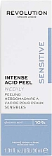 Інтенсивний пілінг для чутливої шкіри - Revolution Skincare Intense Acid Peel For Sensitive Skin — фото N2