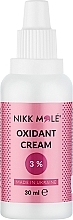 Духи, Парфюмерия, косметика Кремовый окислитель для краски бровей и ресниц - Nikk Mole Oxidant Cream 3% 
