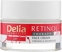 Парфумерія, косметика Крем для обличчя зволожувальний - Delia Retinol Therapy Face Cream *