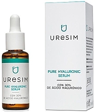 Парфумерія, косметика Чиста гіалуронова сироватка для обличчя - Uresim Pure Hyaluronic Serum