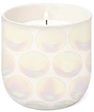 Ароматична свічка "Тютюнова ваніль" - Paddywax Lustre Ceramic Candle Matte Ivory Dots Tobacco Vanilla — фото N1