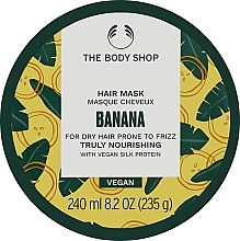 Маска для волос "Банан" - The Body Shop Banana Truly Nourishing Hair Mask  — фото N3