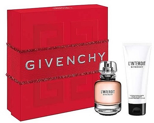 Givenchy L'Interdit Eau de Parfum - Набор (edp/50ml + b/lot/75ml) — фото N1