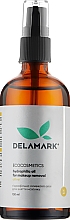 Гидрофильное масло для удаления макияжа "Оливковое" - DeLaMark Hydrophilic Olive Oil For Makeup Removal — фото N1