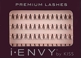 Парфумерія, косметика Набір накладних пучків без клею "Класика", короткі - Kiss Premium Lashes