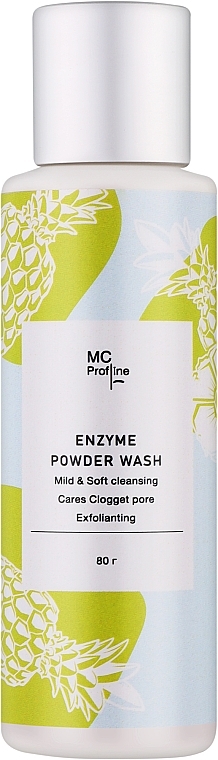 Энзимная пудра с экстрактами плодов папайи и ананаса - MC Profline Enzyme Powder Wash — фото N1