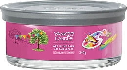 Ароматическая свеча в стакане "Искусство в парке", 5 фитилей - Yankee Candle Art In The Park Singnature — фото N1
