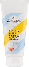 Духи, Парфюмерия, косметика Крем для рук "Молоко и мед" - Delia Dairy Fun Hand Cream Milk & Honey