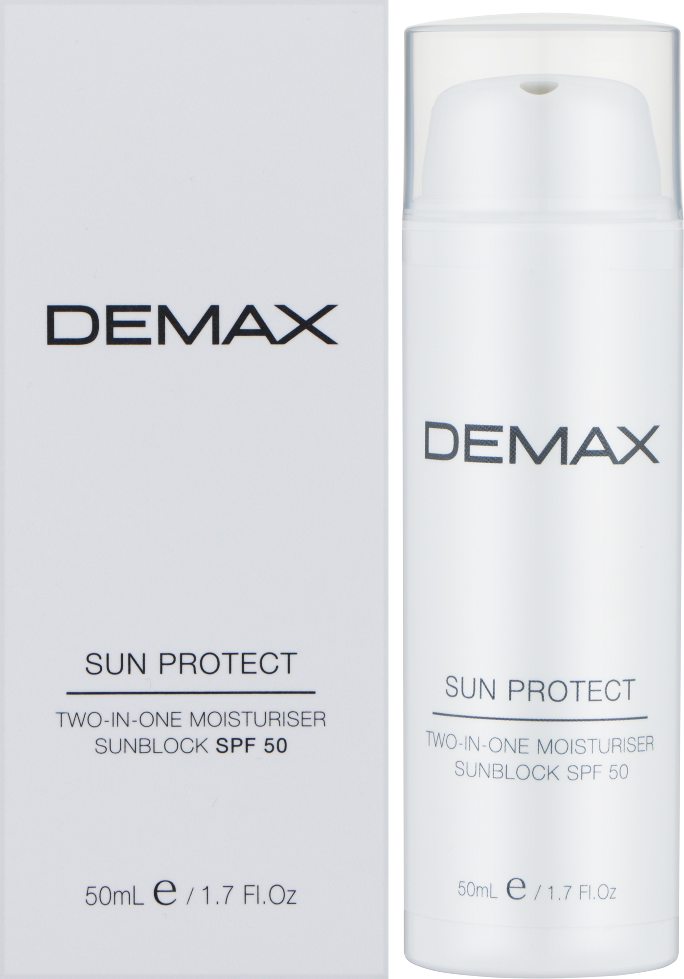 Крем-флюид для лица - Demax Sun Protect Total Protect Extension Sunblock SPF 50 — фото 50ml