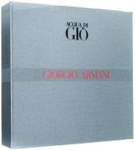 Духи, Парфюмерия, косметика Giorgio Armani Acqua di Gio Pour Homme - Набор (edt/50 + sh/gel/75ml + a/sh/balm/75ml)