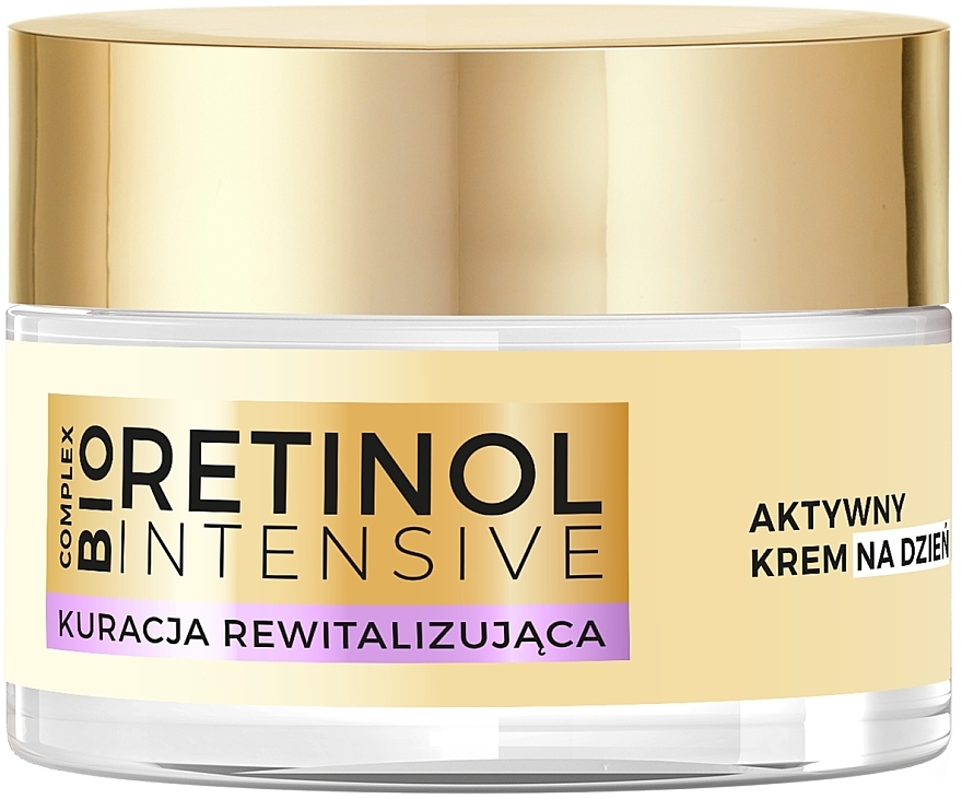 Активний денний крем "Зменшення зморщок + відновлення" - AA Cosmetics Retinol Intensive 60+ Cream — фото N4