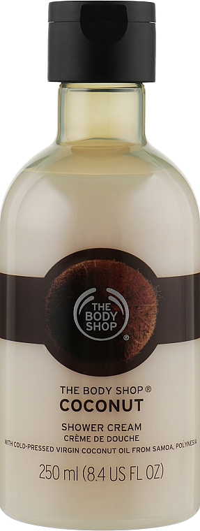Крем для душа с маслом кокоса - The Body Shop Coconut Shower Cream — фото N1