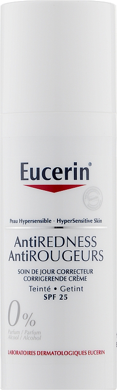 Денний крем від почервонінь - Eucerin AntiRedness Concealing Day Care SPF 25 — фото N1