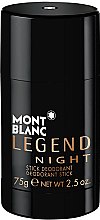 Парфумерія, косметика Montblanc Legend Night - Дезодорант