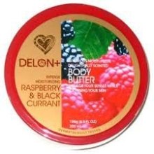 Парфумерія, косметика Олія для тіла - Delon Laboratories Body Butter Raspberry and Blackcurrant