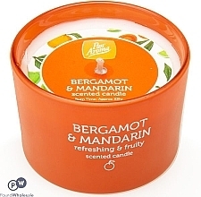 Парфумерія, косметика Ароматична свічка "Бергамот і мандарин" - Pan Aroma Beramot & Mandarin Scented Candle