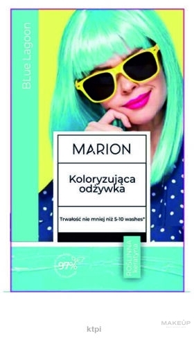 Тонирующий кондиционер для волос - Marion Coloring Conditioner  — фото Blue Lagoon