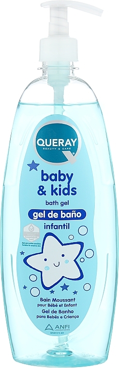 Гель для душа детский - Queray Baby & Kids Shower Gel — фото N1