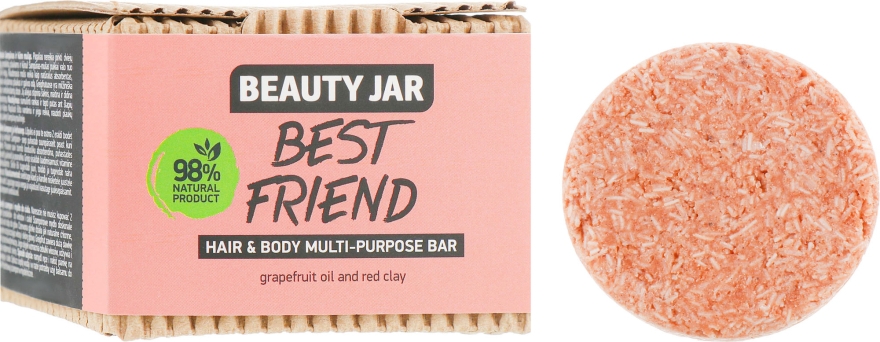 Мыло для волос и тела - Beauty Jar Best Friend Hair & Body Multi-Purpose Bar
