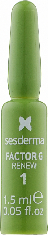 Ампулы для лица - SesDerma Laboratories Factor G Renew Biostimulating Ampoules Anti-Ageing Action — фото N3