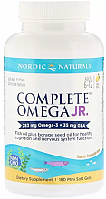 Харчова добавка, лимон 283 мг "Омега-3" - Nordic Naturals Complete Omega Junior — фото N2